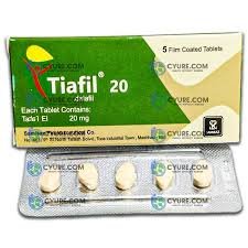 Tiafil 5 20mg Timing Delay Tablets