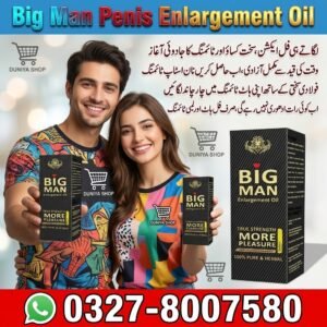 Big Man Penis Enlargement Oil