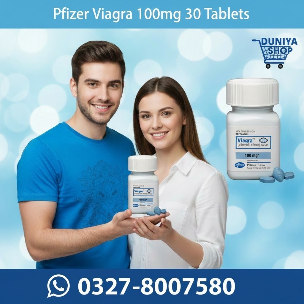 Pfizer Viagra 100mg 30 Tablets Pfizer Viagra 100mg 30 Tablets Price in Pakistan – Original